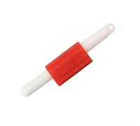 Jonikuper LED Glow Night Fishing Rod Tip Clip Lightstick Bite Alarm Waterproof Plastic CR425 Battery Powered Lamp with Mounting Clips for Sea and Rock Fishing(Red)