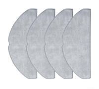 Jonikuper Lubluelu L20 Robot Vacuum Cleaner Replacement Mop Cloths, 4-Pack Microfiber Cleaning Pads for Hard Floors, Compatible with Honiture V8 Pro Robot Vacuum Parts