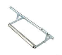 Jonikuper Metal Folding Table Saw Stand with Adjustable Height 45-130mm for Woodworking and Cutting Machine Support(B)