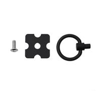 Jonikuper Metal Furniture Handles Mexican Style Vintage Drawer Knobs and Pulls Fit for Wooden Cases, Cabinets, and Chests with Alloy and Anti Oxidation Coating (10pc Black)