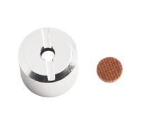 Jonikuper Metal Half Moon Pin Nut for Abu and For Daiwa Series Drum Fishing Reel, Lasting 8 mm Inner Diameter Replacement Part, Compatible with Various Reel Models for Repair or Maintenance,(Silver)