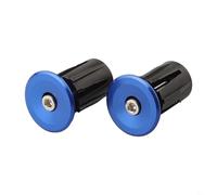 Jonikuper Mountain For Bike Handlebar Lock for 22-24mm For Bars, Aluminum Alloy Bar End, Lightweight & Long lasting, For Easy to Install, Compatible with Most Road and Cycling(blue)