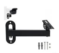 Jonikuper Multi Purpose Wall Corner Bracket for CCTV Cameras, Metal with Rotatable Arm for Various Installations,Wall Corner Mount(35cm)