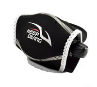 Jonikuper Neoprene Scuba Second Stage Regulator Cover for Diving, 3mm Wetsuit Material with Nylon Reinforcement, Fit for Snorkeling Regulator Second Stage(Black)