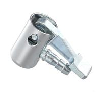 Jonikuper Nozzle Adapter with Quick Inflatable Chuck Clamp, 150 PSI Capacity, Copper and ABS Construction, Thumb Lock for Easy Handling, Compatible with For American Tire Valves on(type C)