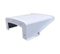 Jonikuper Outdoor Camera Housing Waterproof Sun Rain Shade Cover Shield for Security Cameras, Plastic Protective Roof, Compatible with Outdoor CCTV, White(1pc)