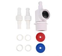 Jonikuper Pool Cleaner Connector D20 Hose Swivel Joint, D15 Water Inlet Hose Nut, Suitable For Polaris for Zodiac 280, 180 Pool Cleaner Parts Replacement Kit