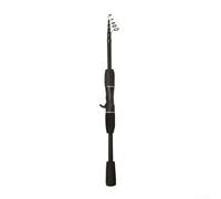 Jonikuper Portable Telescopic Fishing Rod with Straight and Curved Handle ML Power 1.5m-2.1m Carbon Fiber Baitcast for Lakes Rivers and Reservoirs(handle)(1.5m)
