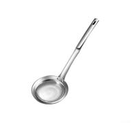 Jonikuper Premium Stainless Steel Kitchen Skimmer Strainers Foam Spoon Grease Trap Spoon, Slotted Spoon, With Comfort Handle And Hanging Holes(medium)