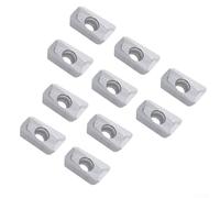 Jonikuper Professional APKT11T308-LH Indexable Carbide Inserts for Face Mill End Mill Operations Aluminum Machining Tools