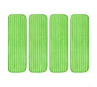 Jonikuper Reusable Microfiber Mop Pads for Sweeper XL - 45 x 15 cm Washable Floor Cleaning Refills, Compatible with Wet & Dry Mopping on Hardwood,(4 PACK)