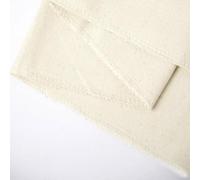 Jonikuper Round and Oval Cloth Cover Bread Fermentation Basket with Cotton Liner for Home Baking, Natural Cotton and Linen Dough Rising Proofing Basket for Artisan(25 * 25 * 8cm)