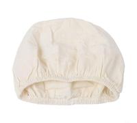 Jonikuper Round and Oval Cloth Cover Bread Fermentation Basket with Cotton Liner for Home Baking, Natural Cotton and Linen Dough Rising Proofing Basket for Artisan(17 * 12 * 8cm)