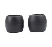 Jonikuper Rubber Roller Replacement for Qrevo Curv and For Saros 10 R - Silent Wheel with Ball Bearings Compatible with For SAROS 10 Robot Vacuum Cleaner(Pack)