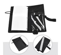 Jonikuper Scuba Diving Wetnotes Book with 50 Page Waterproof Refill Paper, 2 Slates and Storage Pockets for Underwater Writing(Reflective)