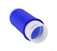 Jonikuper Silicone Fishing Rod Grip Wrap, Non-Slip Sweat Absorbing Handle Tape for Rod Building and Repair, Memory Keel Design, Strong Insulation, Fits Sea Fishing Rod, 12cm Length Single(blue)