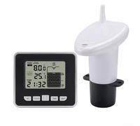 Jonikuper Simplified Setup Water Level Gauge, Liquid Level Meter,Oil Tank Level Monitor, For Tanks Featuring Clear Temperature Readouts For Users