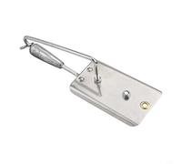 Jonikuper Stainless Steel Fishing Trolling Diving Board, Adjustable Depth Control Artificial Bait Diver Plate for Fishing Tackle with Revolving Mechanism, Portable and(2# 13cm/86.8g)