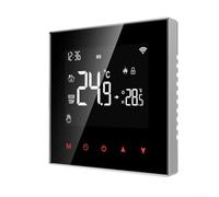 Jonikuper Thermostat Compatible with for Underfloor Heating, Programmable Room Controller with WiFi APP and Voice Control, Compatible with and (Water Heater/Boiler 3A Wifi)