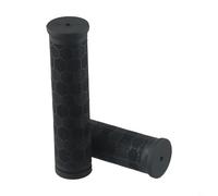 Jonikuper TPR Rubber Handlebar Grips for 22.2mm For Bars, Twisted Design for Mountain and Road Bikes, Secure Comfortable Grip, 2 Pcs Set(125mm+75mm)