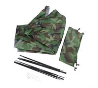 Jonikuper Ultralight 1-2 Person Camping Tent with Camouflage Design, Water-Resistant Polyester and Fiberglass Frame, Mesh Ventilation Roof and Breathable Door, Sun Shield and Rain Fly for(2 person)