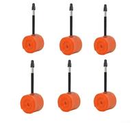 Jonikuper Ultralight 700C Road For Bike Inner Tube 35g Material for 23C 25C 26C 28C 30C 32C Tires with Reinforced FV45 FV60 FV80 Valve Compatible with Rim and Disc Brake Wheelsets(6PCS FV65)