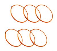 Jonikuper Ultralight 700C Road For Bike Inner Tube 35g Material for 23C 25C 26C 28C 30C 32C Tires with Reinforced FV45 FV60 FV80 Valve Compatible with Rim and Disc Brake Wheelsets(6PCS FV85)