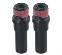 Jonikuper V-Brake Bolts M10x1.25 for Brake Mounts - 2 Pack, Steel Frame & Fork Fasteners, Black, 32.4x8mm, Anti-Loose Coated