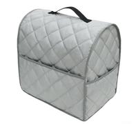 Jonikuper Washable Quilted Cotton Mixer Dust Cover for Stand Mixers, Breakfast Machines, and Kitchen Blenders, Protective Appliance Cover 36x23x36cm(Gray)