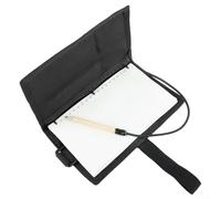 Jonikuper Waterproof Scuba Diving Wetnotes Notebook with 50 Double-Sided Refill For Pages, Underwater Writing Paper, Clear Storage Pocket, Elastic Bookmark, and Bungee D-For Ring Attachment for(Red)