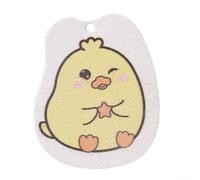 Jonikuper Wood Pulp Sponge for Dishes - Reusable & For Biodegradable Natural Fiber Dish Cloth with Cartoon Print, Fast Water Absorption, Soft on Hands, Hangable Design for(yellow)