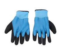 Jonlaki 1 Pair Winter Work Gloves, for Men and Women, Freezer Gloves for Working in Freezer, for Work Below Zero, Thermal Insulated, Super Grip, Blue, Large