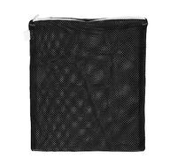 Jonlaki 10-Pack Nylon Mesh Fish Media Bags with Zipper for Aquarium (15 * 20 black mesh bag)