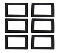 Jonlaki 10Pcs Stick On Gasket for 3D Printers with PC Cover and 30Pcs Cloth