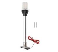 Jonlaki 12in Boat Light with 63 LEDs - 360 Degree Around Pole Light, IP66, Stainless Steel Base for Fishing Boats, Yachts, Ships