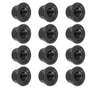 Jonlaki 12PCS Non-Slip Tire 4mm Lock Nut for Axial SCX10 /10 RC Model Car (Black)
