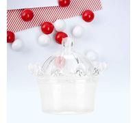 Jonlaki 12Pcs Transparent Plastic Gift Boxes for Party Favors, Wedding Treats, and Special (White)