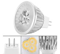 Jonlaki 12V MR16 3W LED Light Bulb - Aluminum Decorative Lamp for Home, Restaurant, Hotel, and Bar