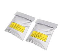 Jonlaki 2 Pcs Fireproof Lithium Battery Bag PVC Fiber Explosion-Proof Charging Storage Sack for Lipo Batteries