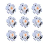 Jonlaki 25Pcs 5V LED Chips,200LM High Power LED Lamp Beads for DIY Flashlights,Modeling Lights,Spotlights,Aluminum Substrate,Lightweight and (#4)