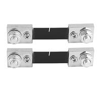 Jonlaki 2Pcs High Current Shunt Ammeter Measurement Kit with 2A to 4000A Testing