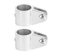 Jonlaki 2Pcs Marine Jaw Slide Stainless Steel Bimini Top Boat Hardware Fitting for Inflatable and Fiberglass Yachts - 22MM & 25MM (25MM)