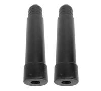 Jonlaki 2PCS Outboard Transom Saver - Aluminum Alloy & Rubber Boat Motor Support for Tilt Systems - Reliable and Easy Installation (Black)