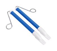 Jonlaki 2Pcs Slide Whistle for Kids - Safe ABS Metal Musical Instrument, Easy to Play, for Early Music Development, Vibrant Blue (Blue)
