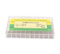 Jonlaki 300 PCS Stainless Steel Watch Band Pin Bar Set, Proof Spring Bar Repair Tool in Various Sizes, Ideal for Watchmakers and Enthusiasts