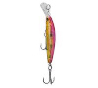 Jonlaki 4 PCs 3.8g 7cm Minnow Fishing Lures with 3D Eyes Hook Sinking Bait for Anglers