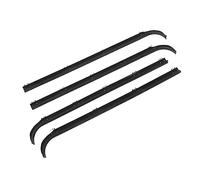 Jonlaki 4Pcs Car Window Stripe Replacement for Old Body Pickup 1987-1997,Full Size 1987-1996,OE E7TZ1521452A E7TZ1521453A