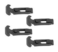 Jonlaki 4pcs T-Handle Draw with Screw Kit M5 Thread for RV，Trailer，Toolbox，and Cooler - Rubber，Lightweight，and Draw