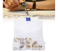Jonlaki 57PCS Copper Pyrography Pen Tip Set for Welding and Engraving - High Durability and Versatile Accessories
