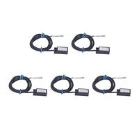 Jonlaki 5Pcs Magnetic Switch Sensor, 2 Wire Normally Open, ABS Proximity Sensor for DC & AC 5-200V Applications